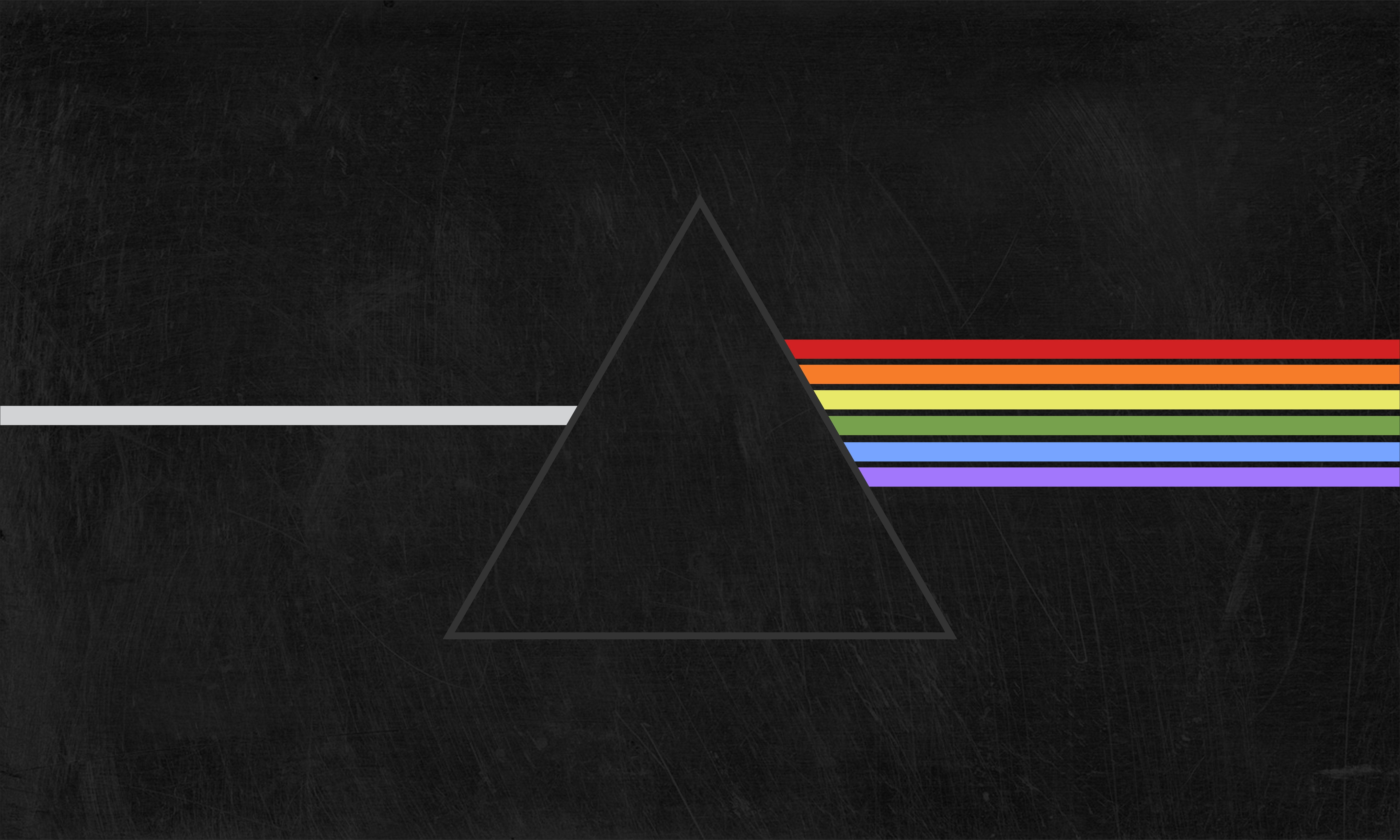 black textured background, white line, triangle, 5K Desktop Wallpaper
