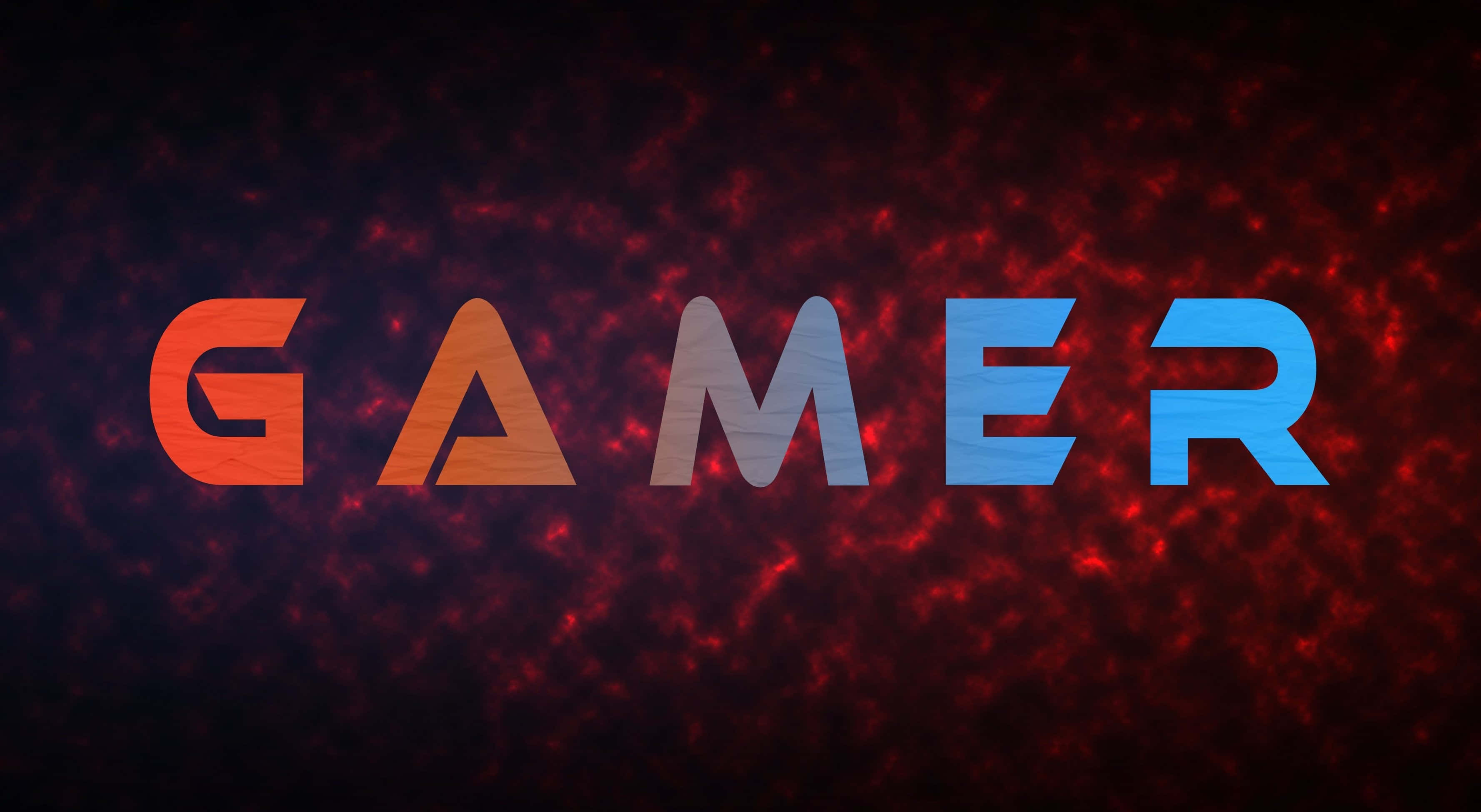 Pro Gamer, GAMER, gradient colors, 2K Desktop Wallpaper
