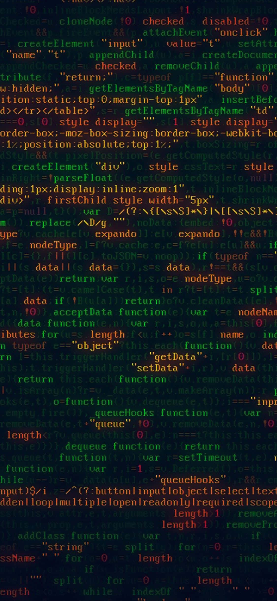 iPhone, coding, vibrant green, Full HD Phone Wallpaper