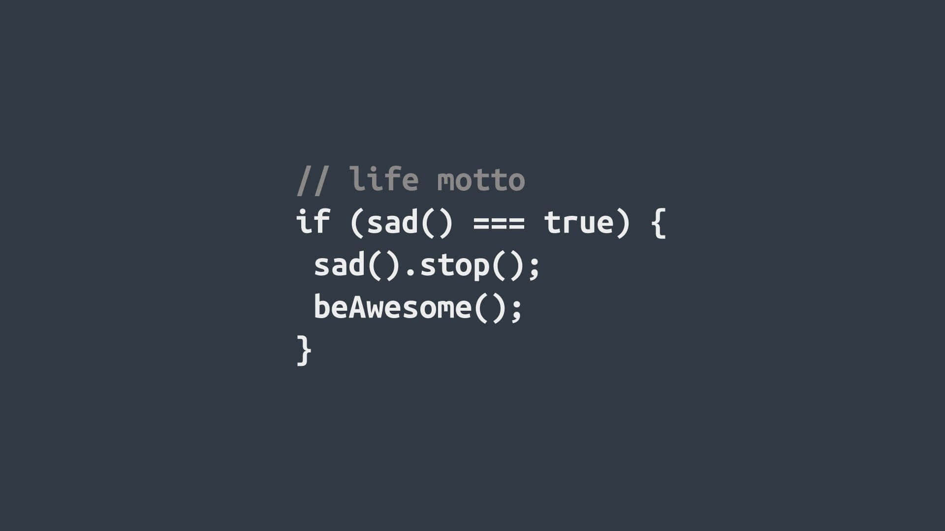 Programming HD, minimalist, dark gray background, Full HD Desktop Wallpaper