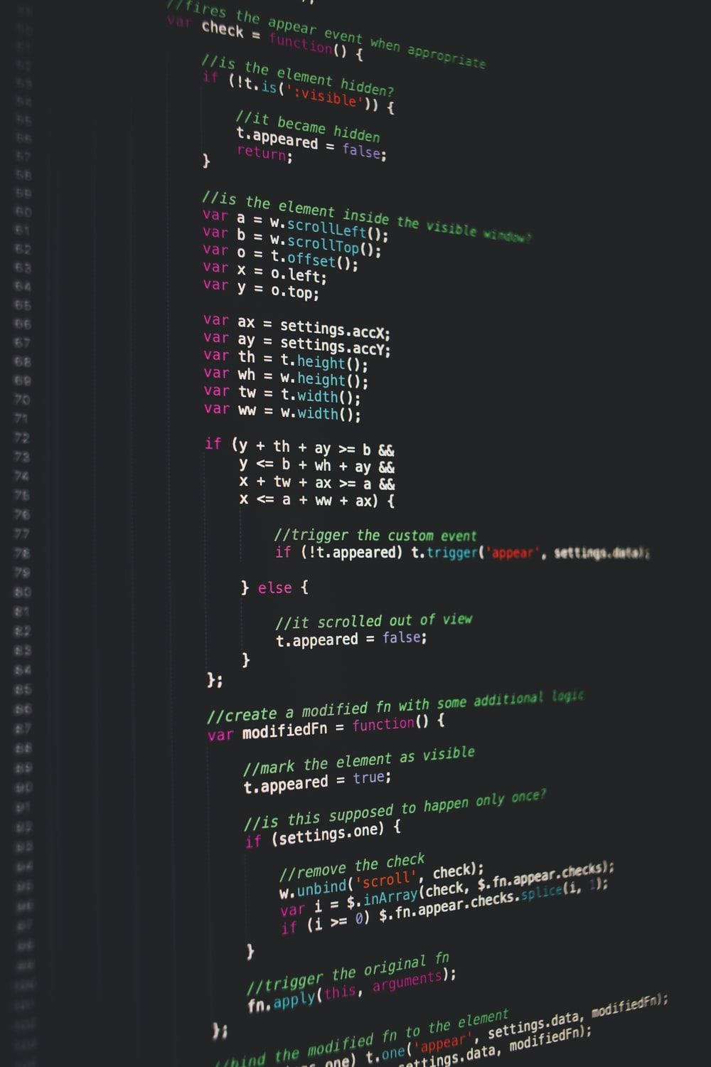 Programming iPhone, green, purple, HD Phone Wallpaper