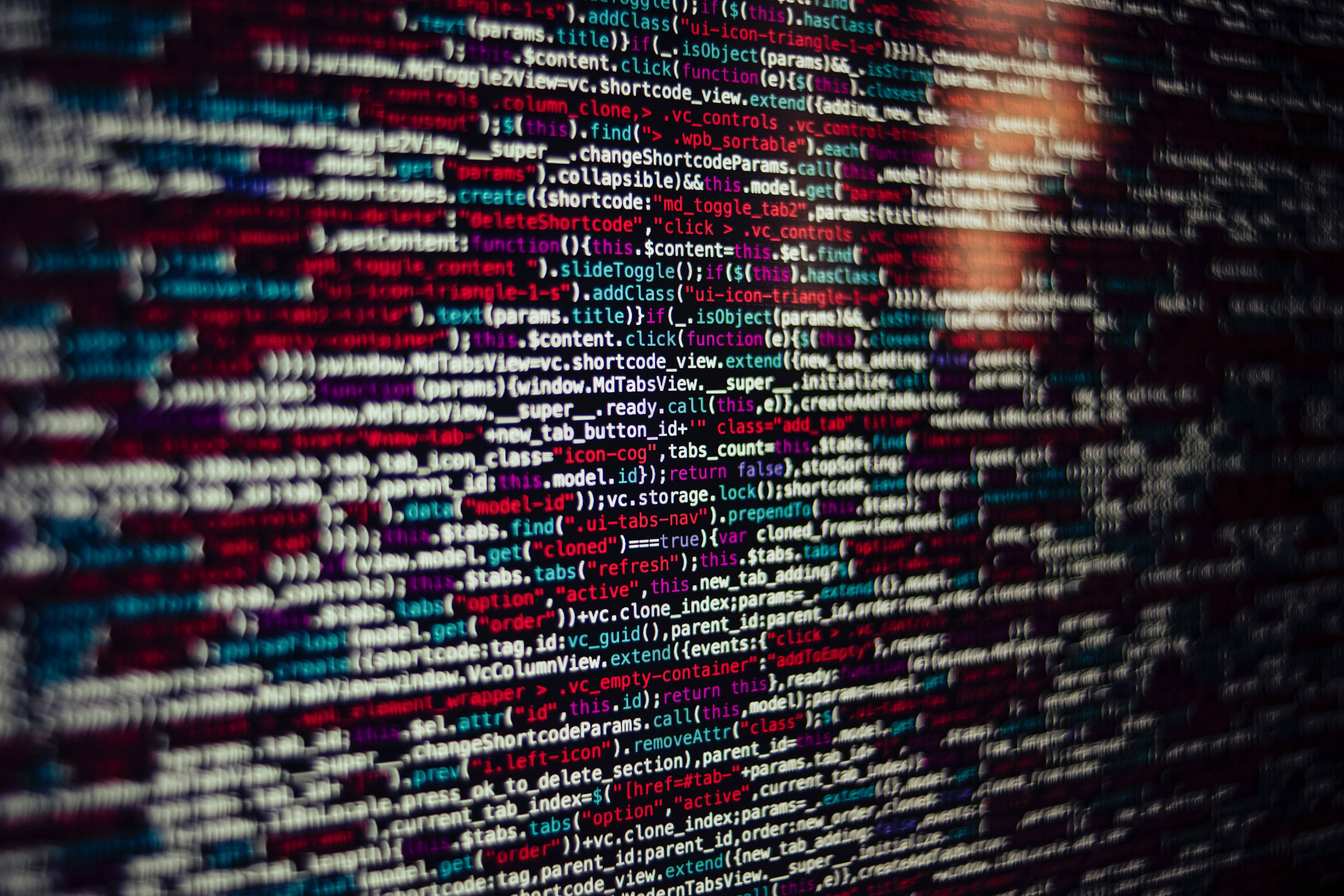 code symbols, programming screen, coding language, 2K Desktop Wallpaper