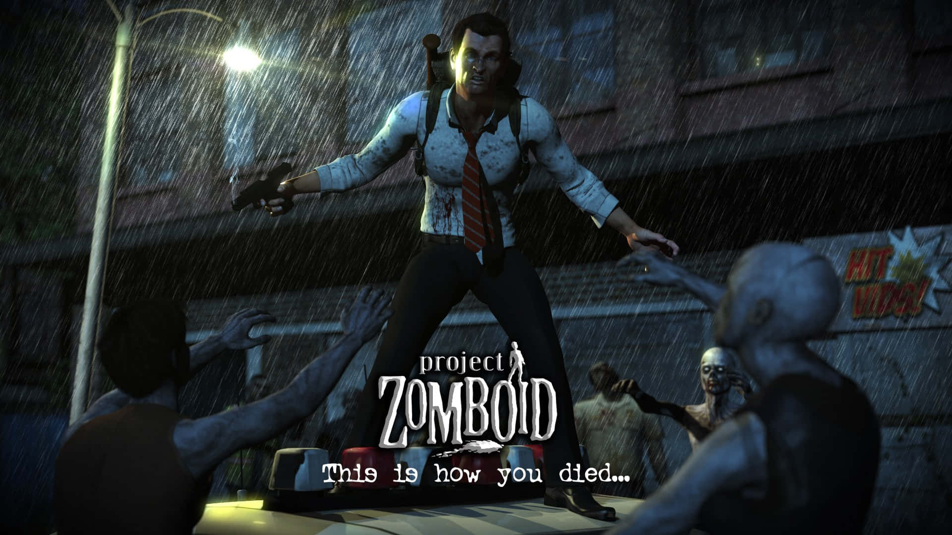 Project Zomboid, survivor, zombies, Full HD Desktop Wallpaper