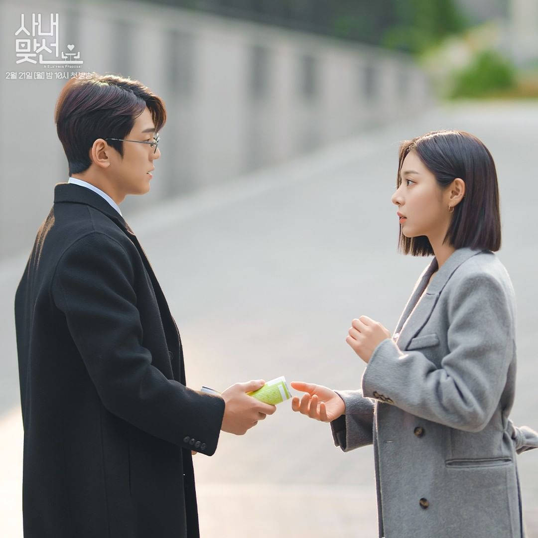 business proposal, drama lovers, black coat, SD Desktop Wallpaper