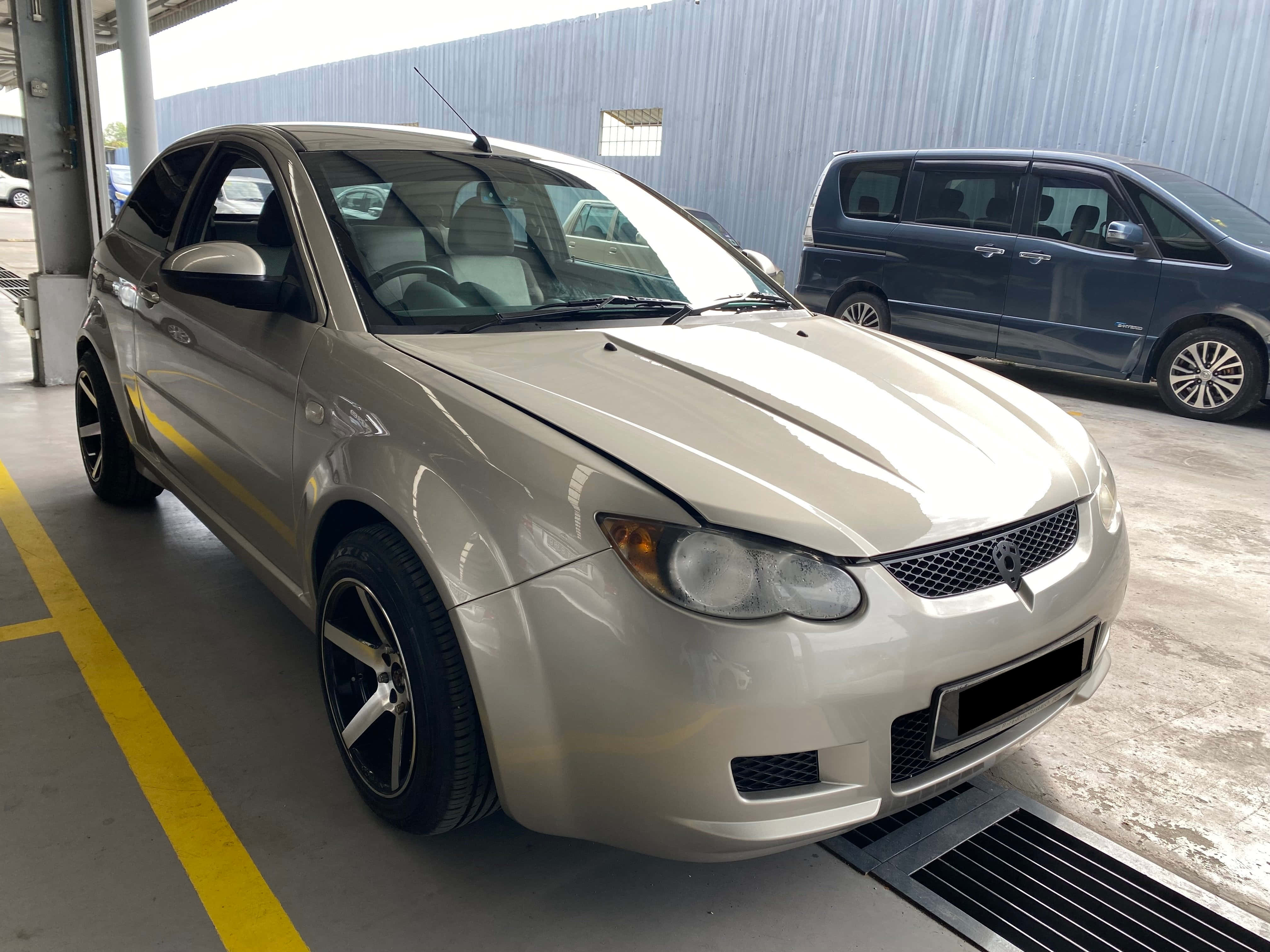 Proton Satria-Neo, silver, black rims, 4K Desktop Wallpaper