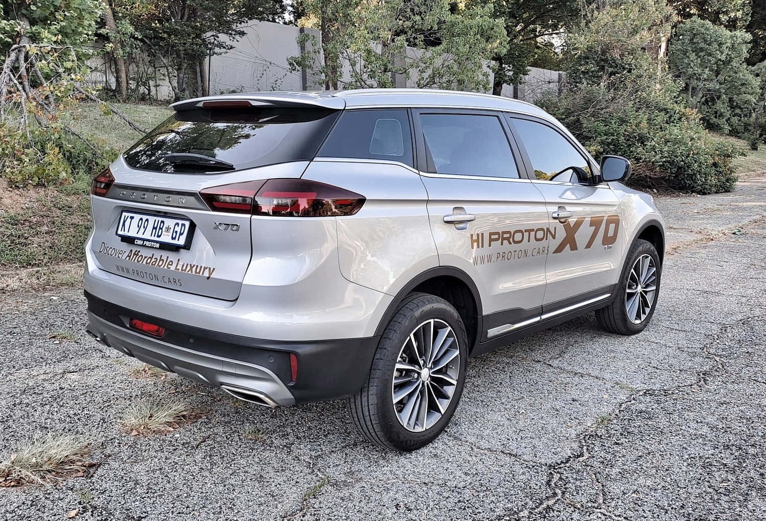 Proton X70, silver, gravel, HD Desktop Wallpaper