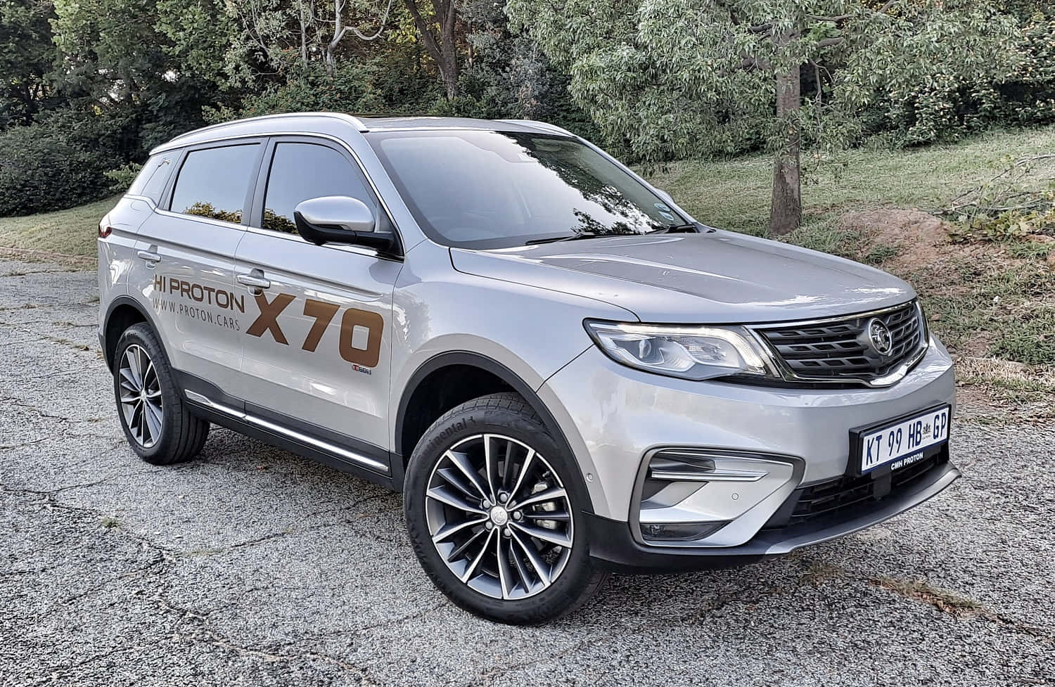 Proton X70, silver, gravel, HD Desktop Wallpaper