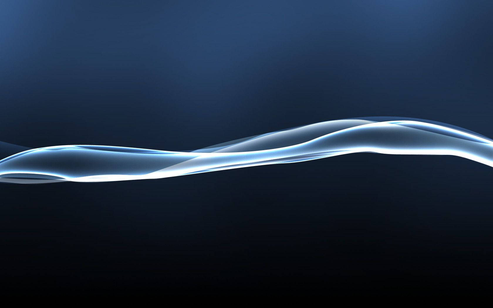 PS4, luminous wave, glowing translucent wave, HD Desktop Wallpaper