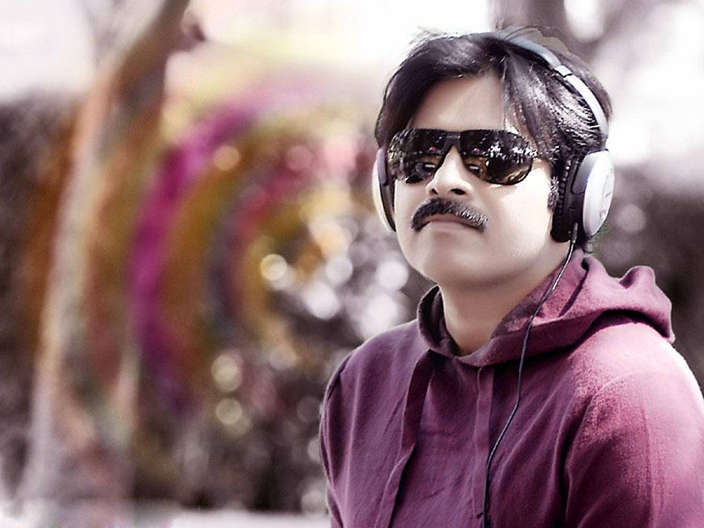 Pspk, headphones, purple hoodie, SD Desktop Wallpaper