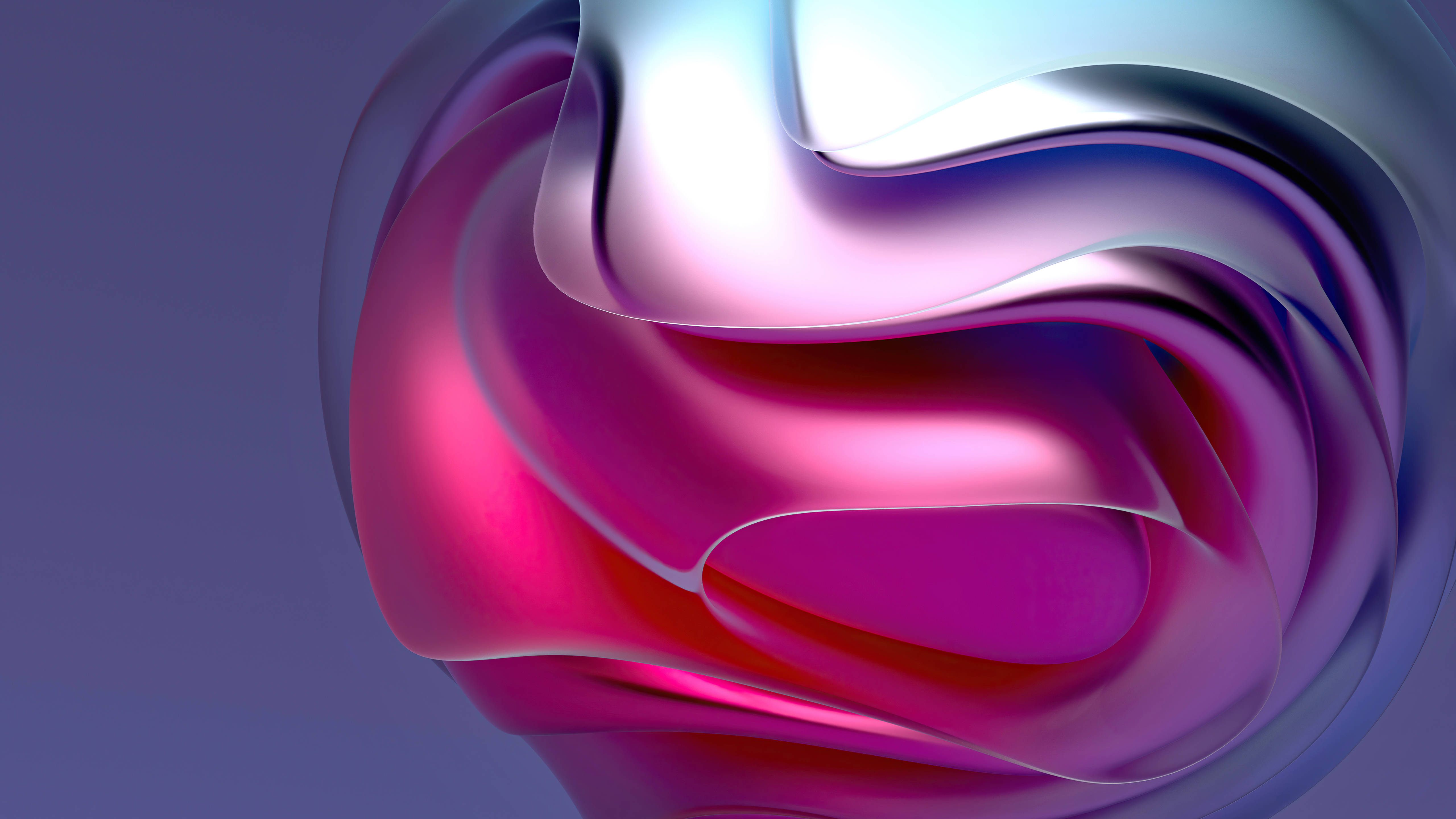 3D, purple, pink, 5K Desktop Wallpaper