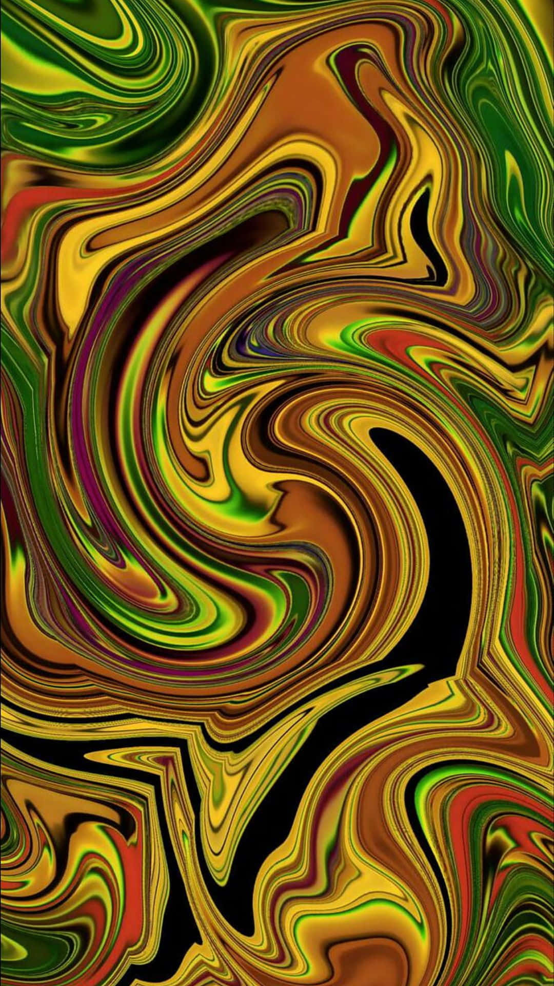 psychedelic art, 1080 x 1920 wallpaper, vibrant swirling abstract pattern, Full HD Phone Wallpaper