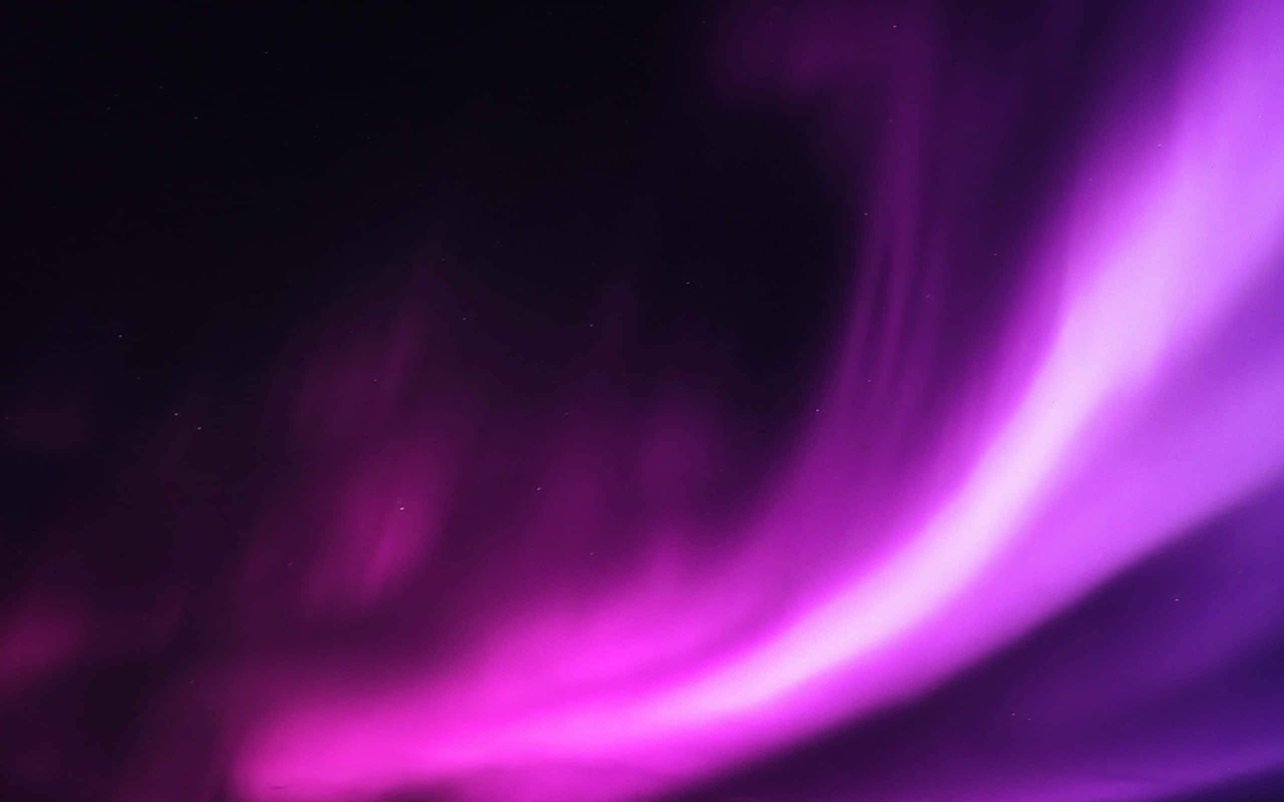 Mystical Purple Aura Background, vibrant purple aurora borealis, starry night sky, 2K Desktop Wallpaper