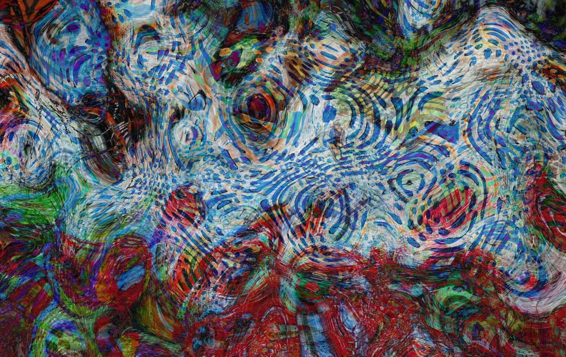 Psychedelic Grunge, 1920 x 1213, red, Full HD Desktop Wallpaper