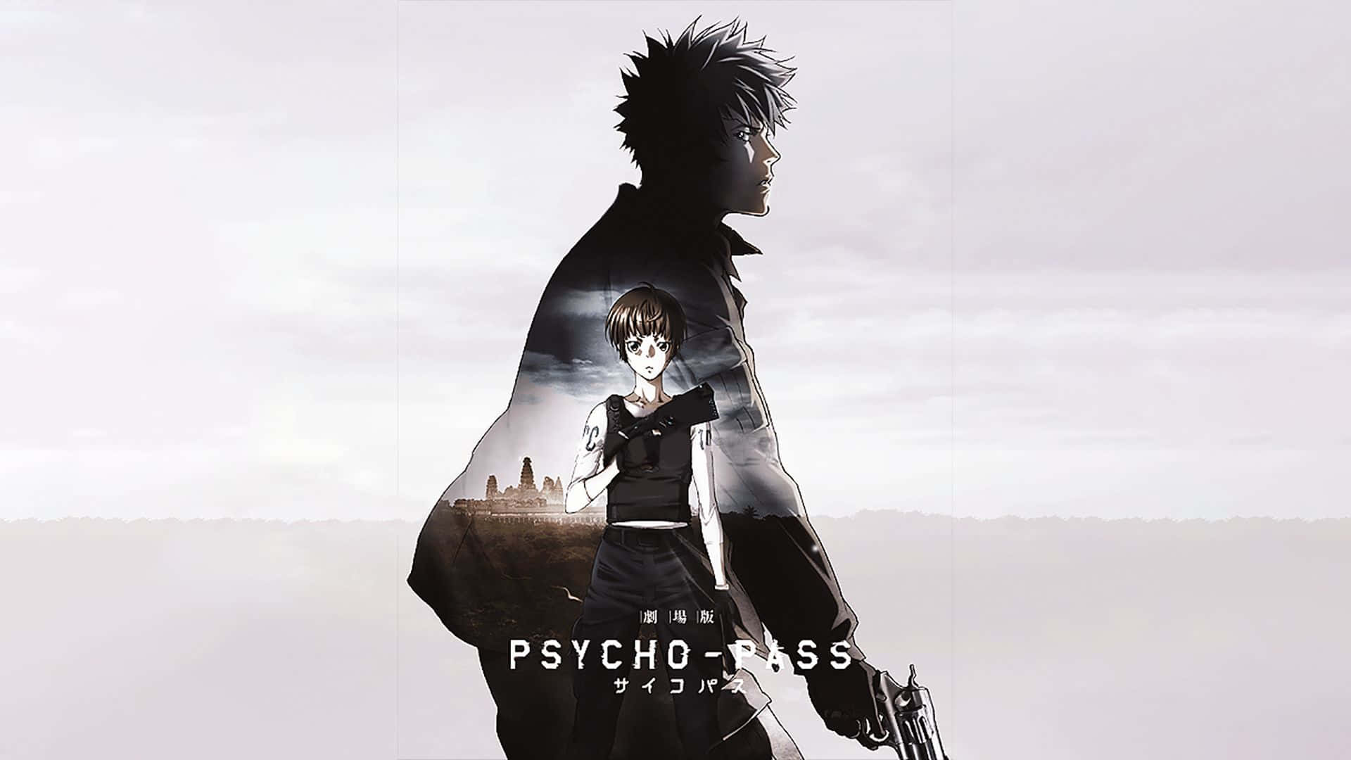 Psycho Pass, 1920 x 1080, muted gray sky, Full HD Desktop Wallpaper