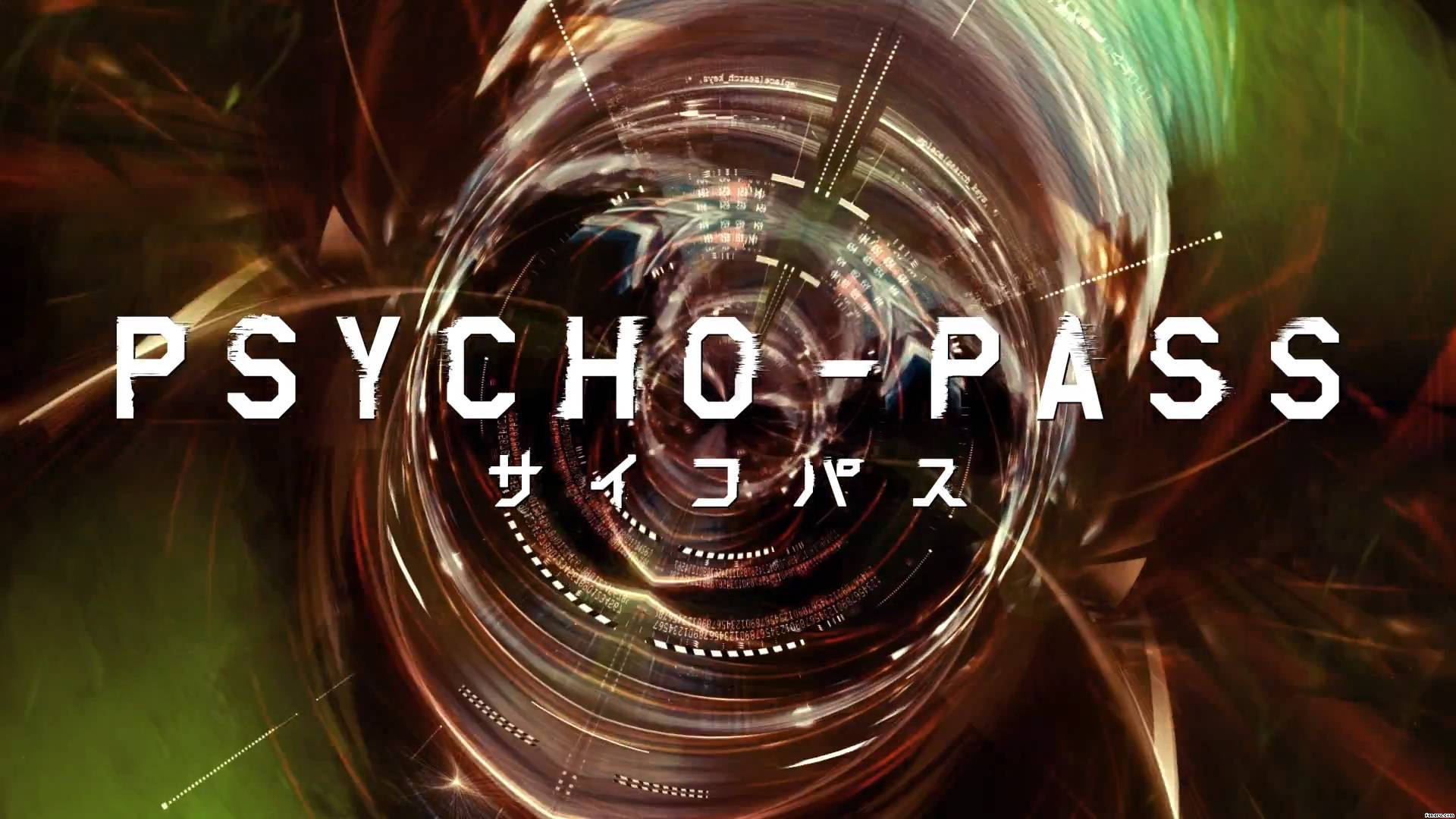 PSYCHO-PASS, digital data, glowing circuitry, Full HD Desktop Wallpaper