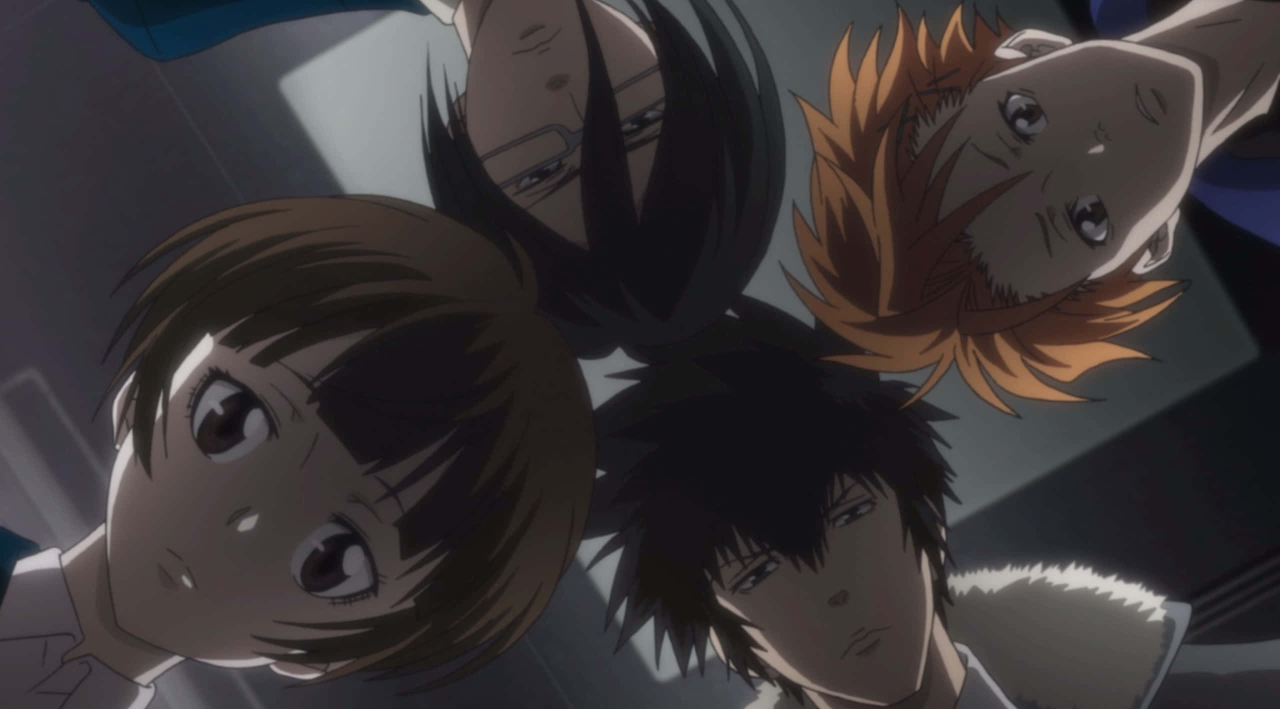 Psycho Pass, main characters, anime characters, 2K Desktop Wallpaper