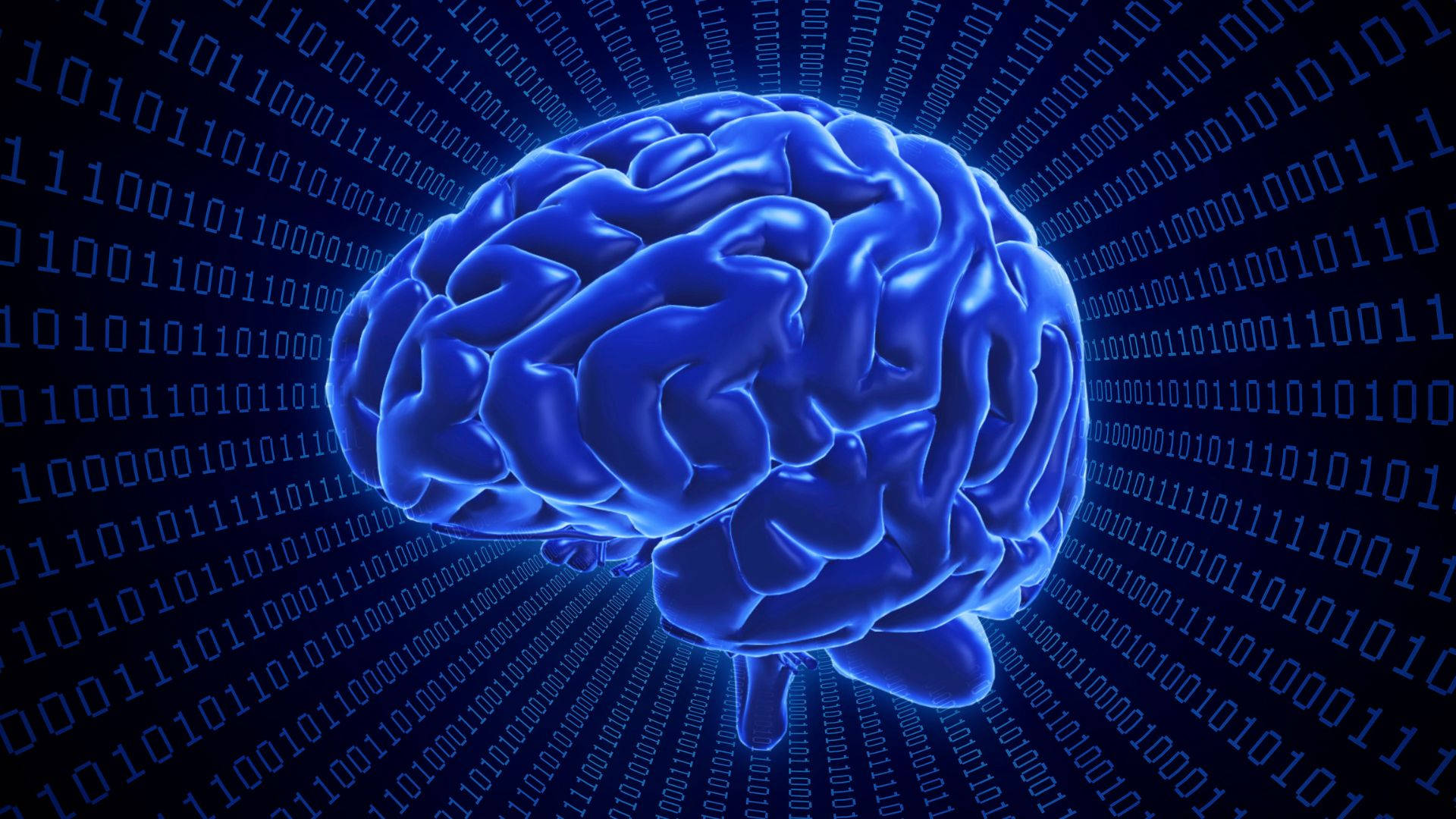 neon purple, psychology, glowing blue, Full HD Desktop Wallpaper