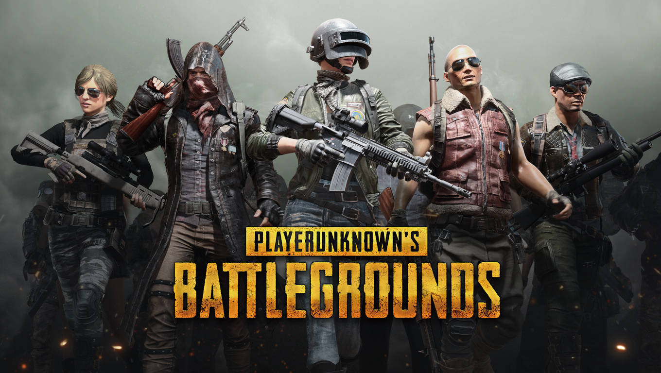PUBG, PUBG logo, tactical gear, HD Desktop Wallpaper