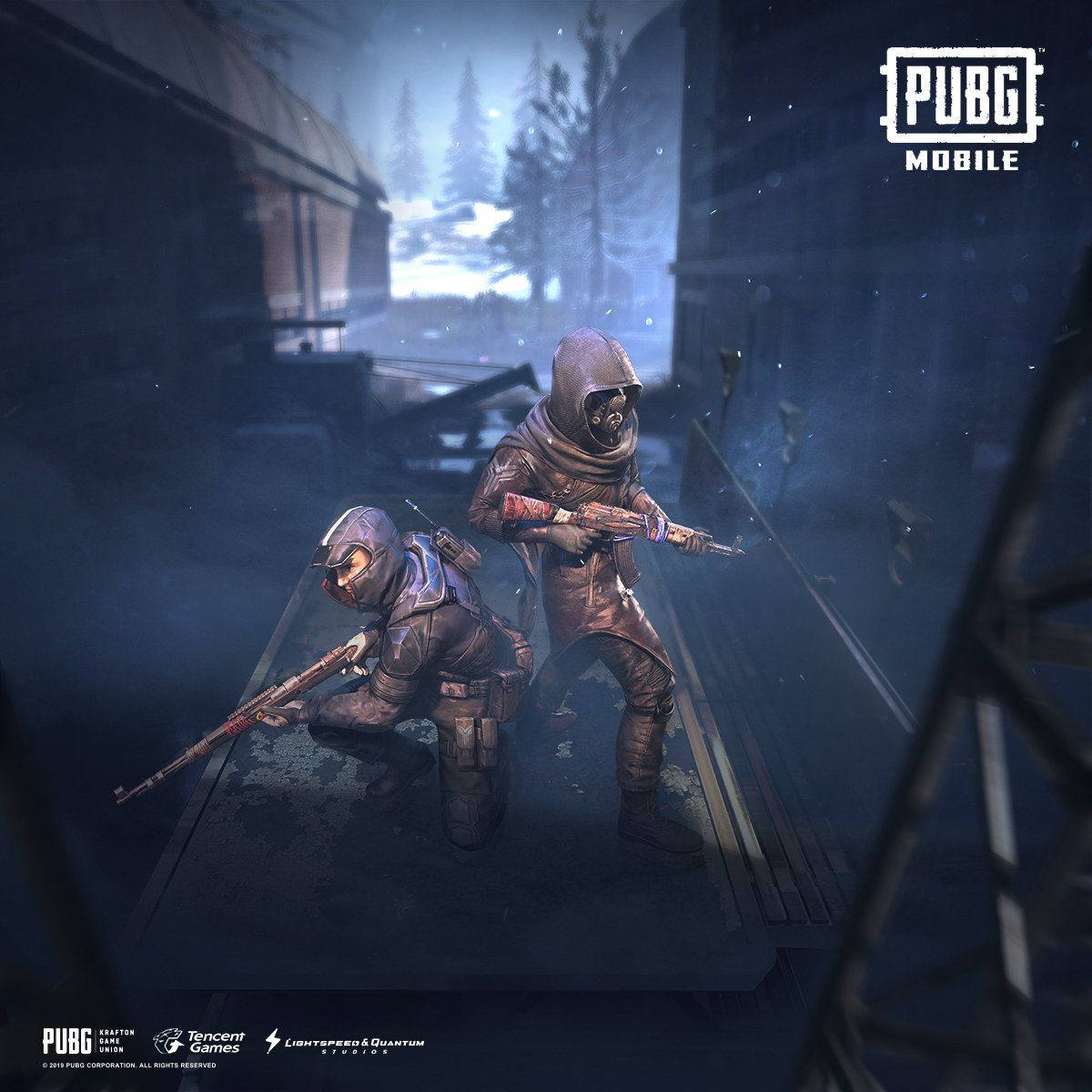 PUBG 3D Live HD, combat gear, gas masks, SD Desktop Wallpaper