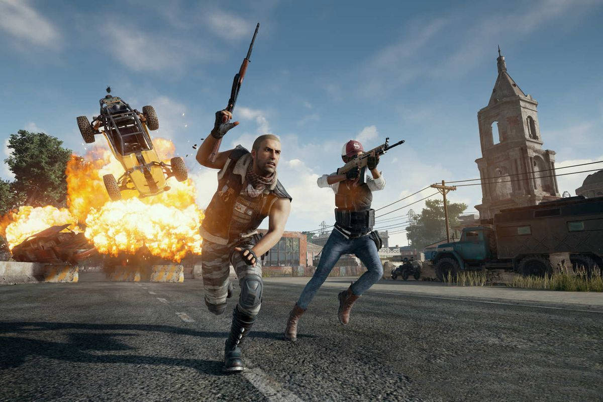 PUBG 3D Live HD, explosion, car explosion, SD Desktop Wallpaper