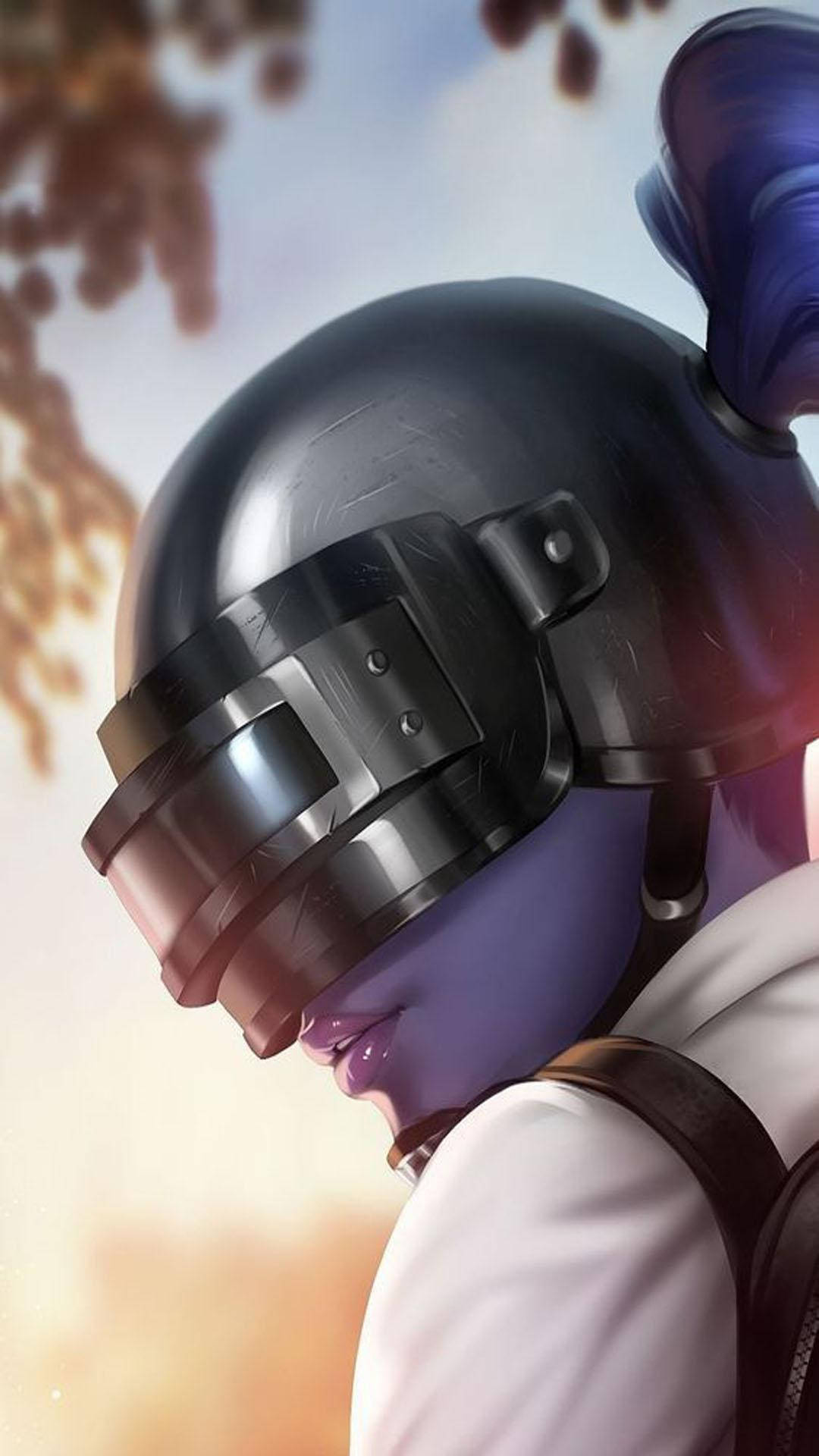 PUBG, purple lips, 4K, Full HD Phone Wallpaper
