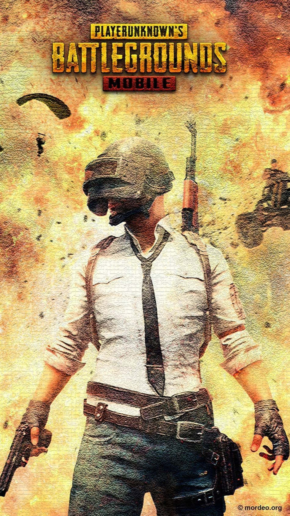 Pubg Android, combat gear, pistol, HD Phone Wallpaper
