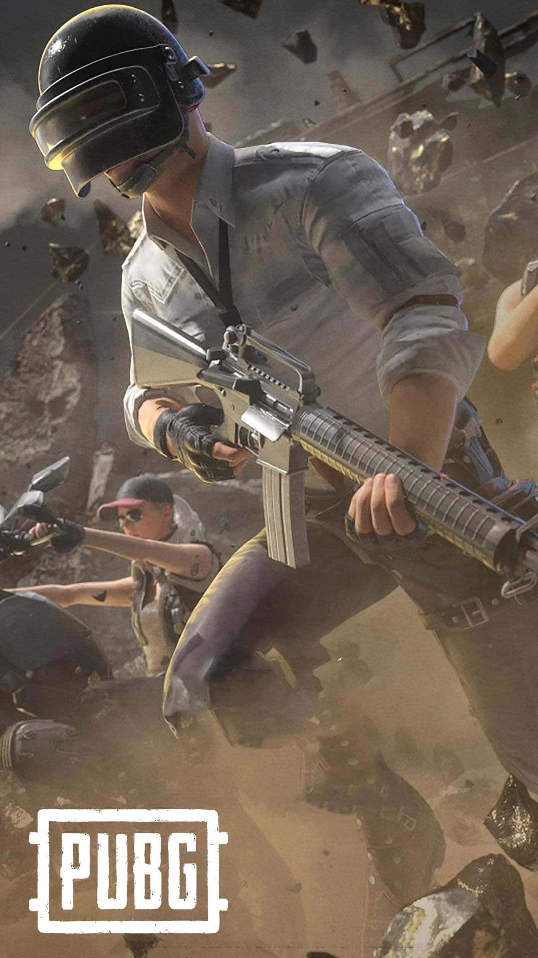 PUBG Android, soldier, helmet, Full HD Phone Wallpaper