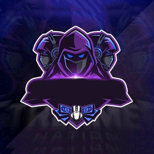 PUBG Avatar 4K, purple hooded figure, glowing blue eyes, SD Desktop Wallpaper