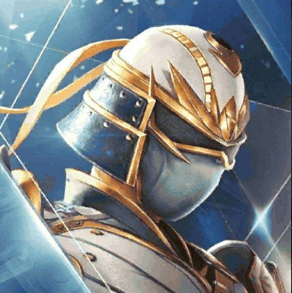 PUBG Avatar 4K, knight, ornate gold and white armor, SD Phone Wallpaper