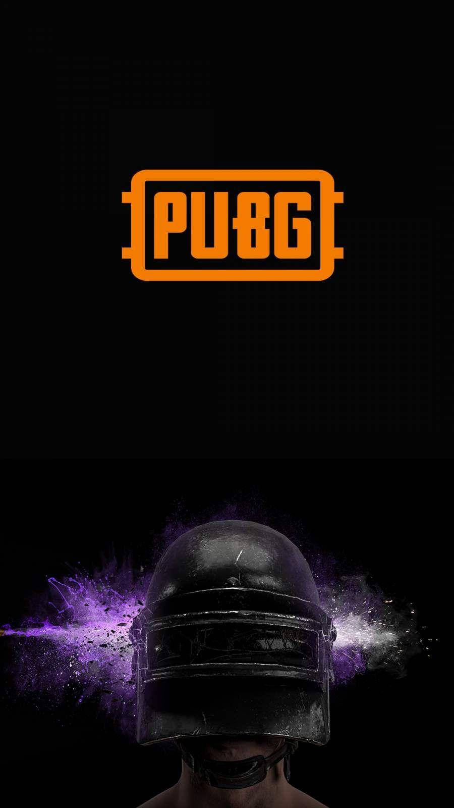 PUBG 2020, purple headshot, black helmet, HD Phone Wallpaper