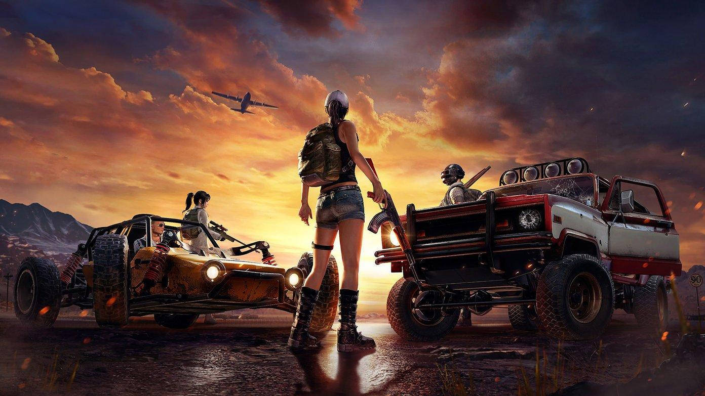 PUBG HD, players, vehicles, HD Desktop Wallpaper