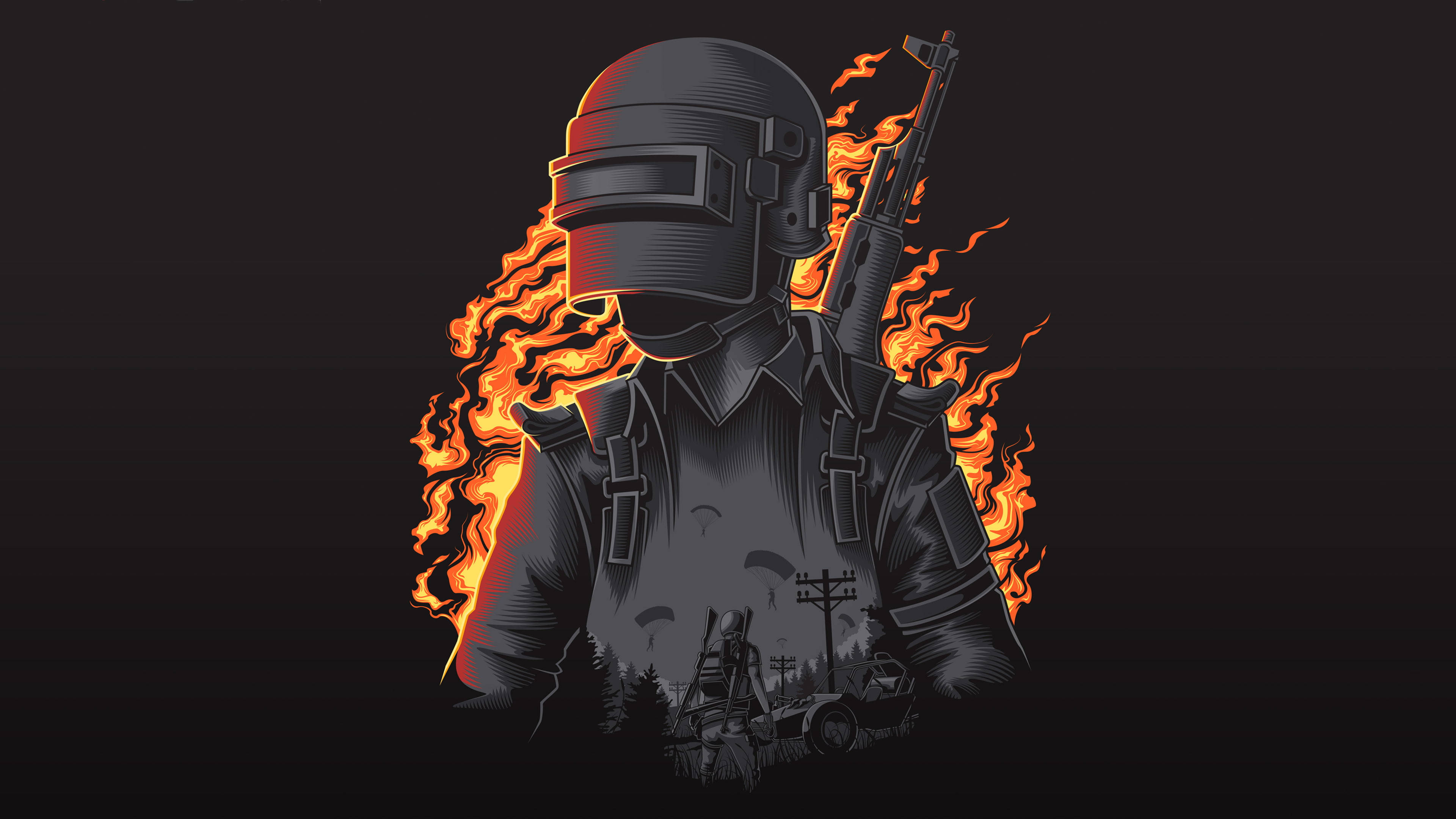 PUBG, 1080p, soldier, 4K Desktop Wallpaper