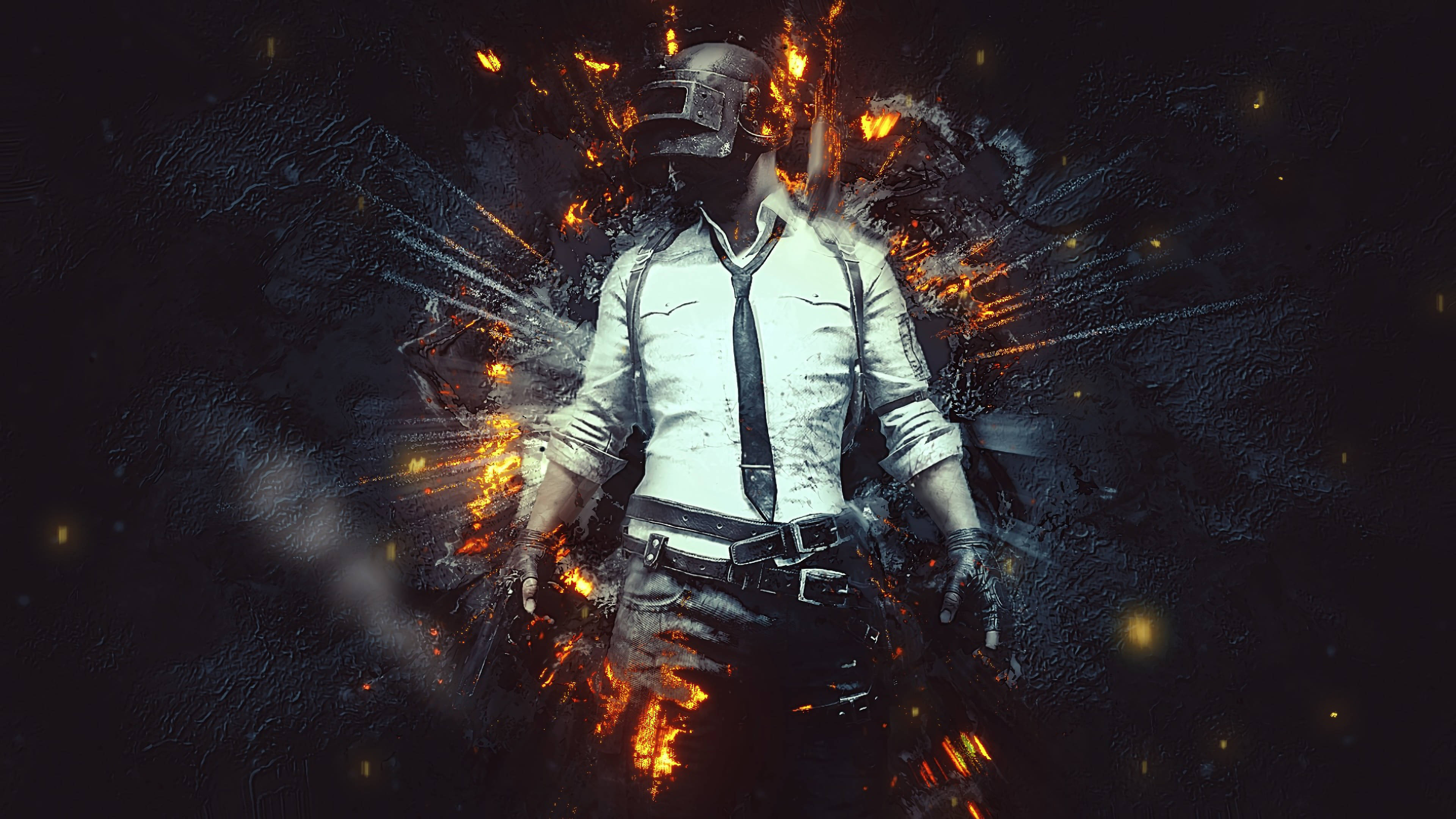 PUBG Man, soldier, helmet, 4K Desktop Wallpaper