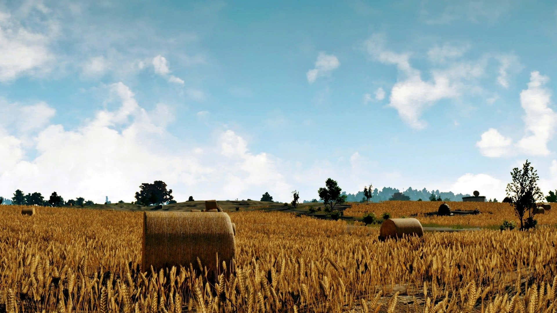 PUBG, 1920x1080, abandoned rice field, Full HD Desktop Wallpaper