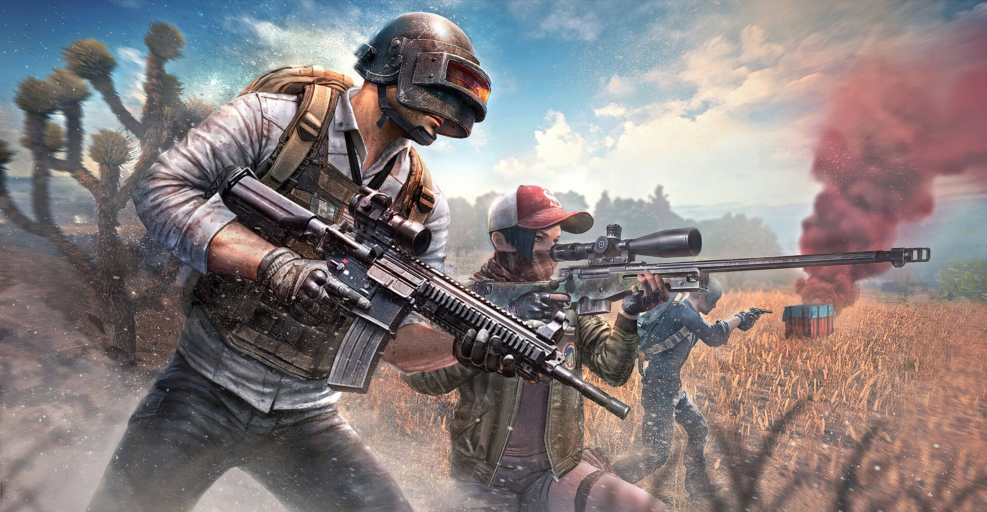 PUBG 2020, desert assault, desert terrain, 4K Desktop Wallpaper