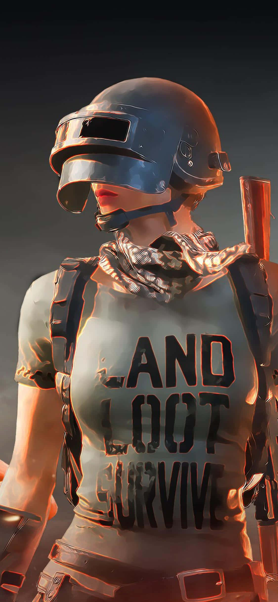 PUBG, iPhone, female soldier, Full HD Phone Wallpaper