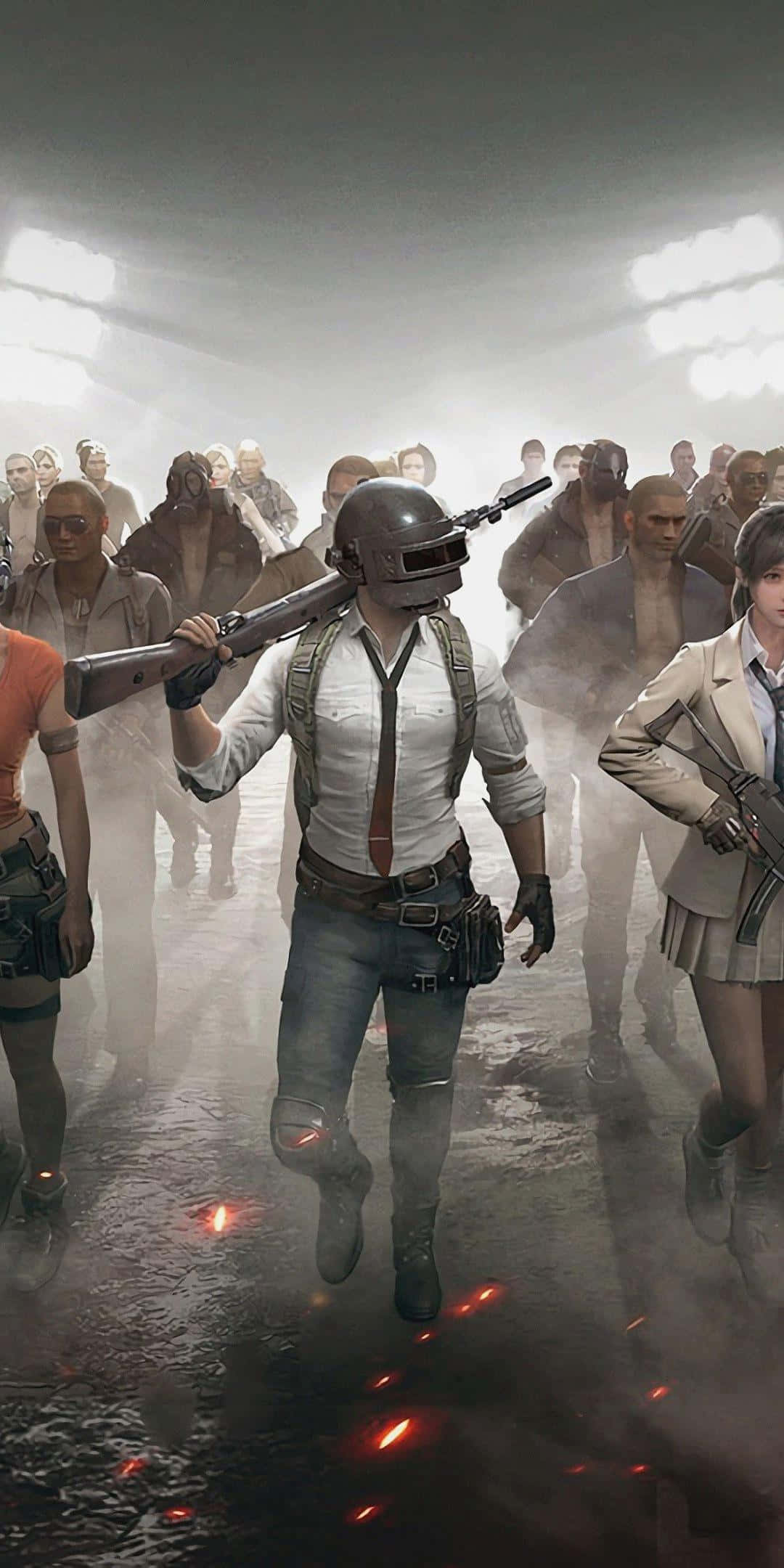 PUBG, iPhone, tactical gear, Full HD Phone Wallpaper