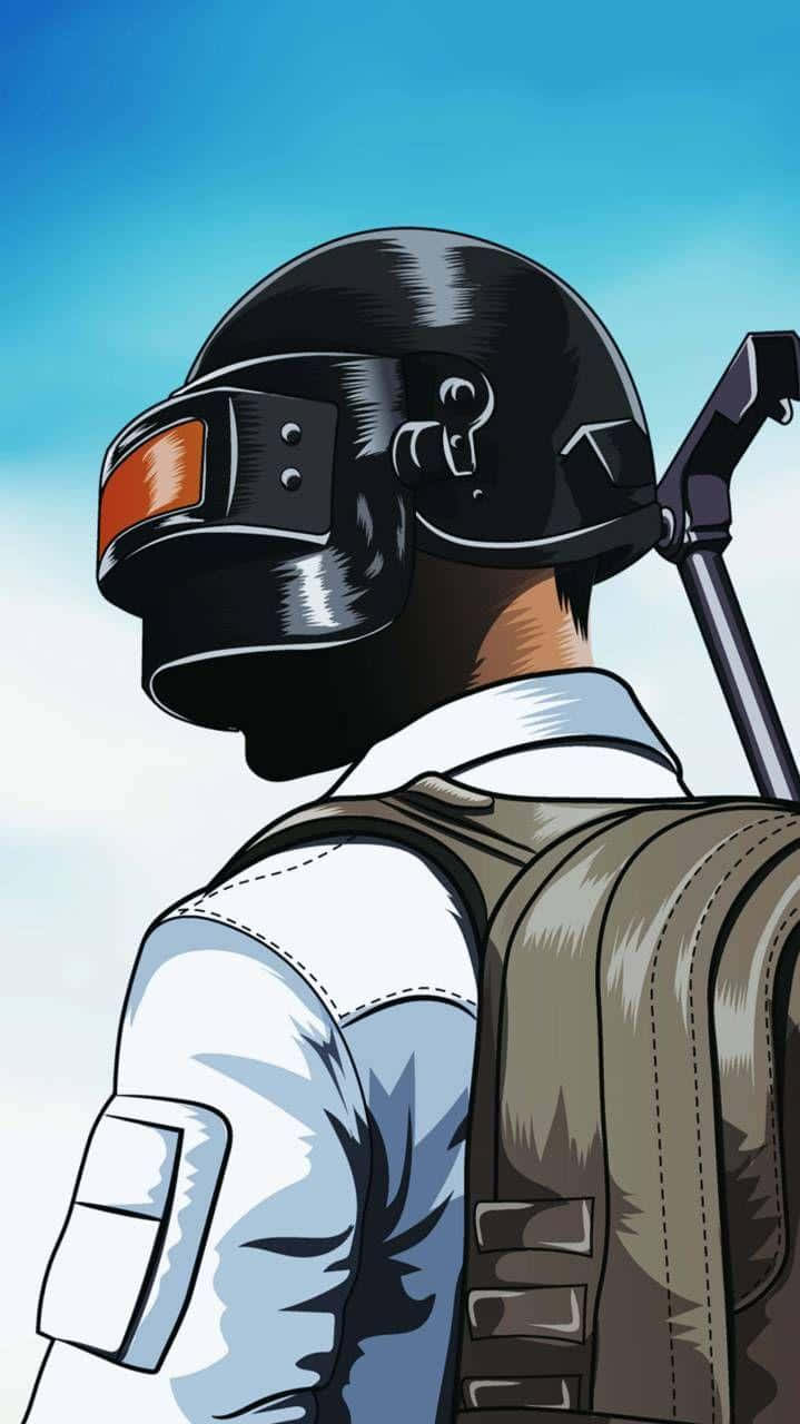 PUBG, iPhone, basic male character, HD Phone Wallpaper