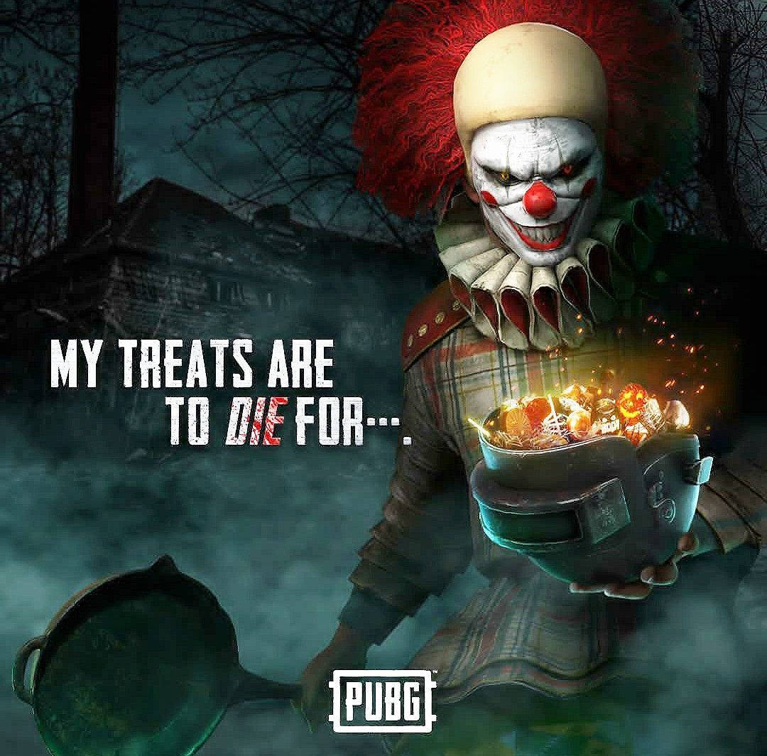 PUBG, The Joker, red hair, SD Desktop Wallpaper