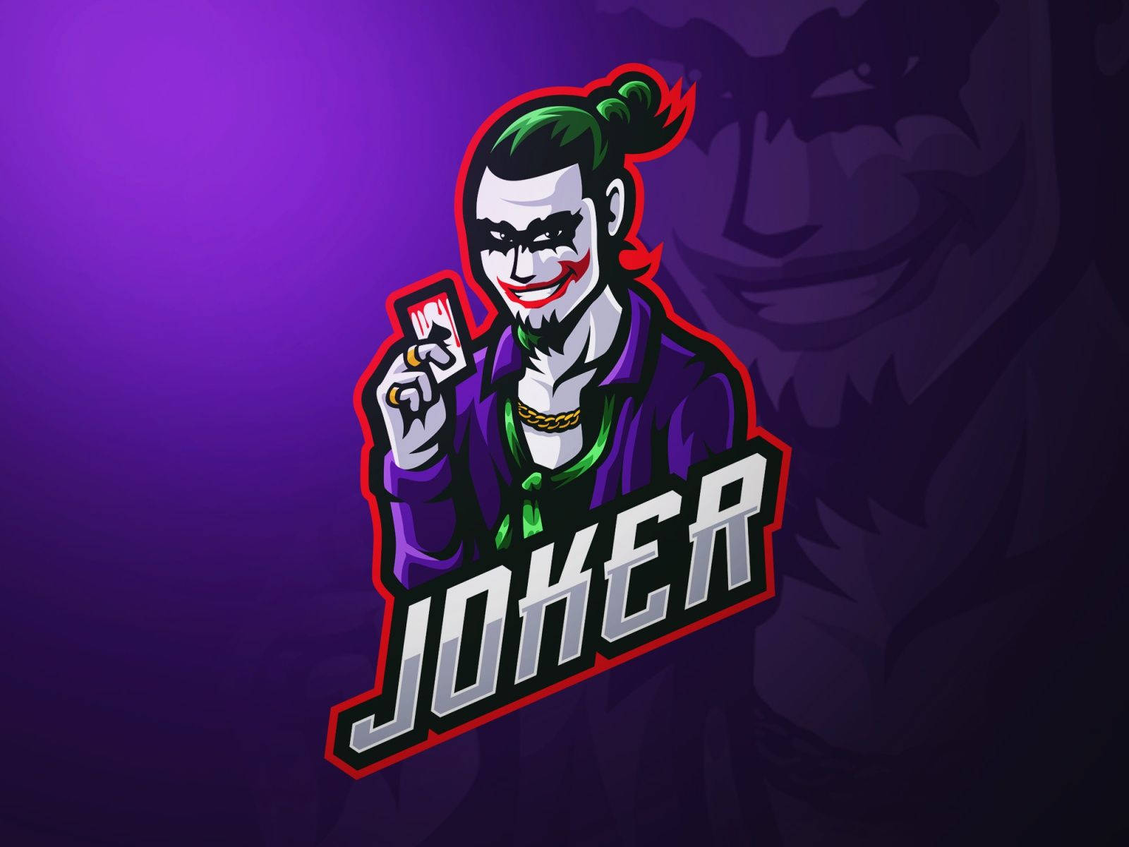 Pubg Joker, Joker, green hair, HD Desktop Wallpaper