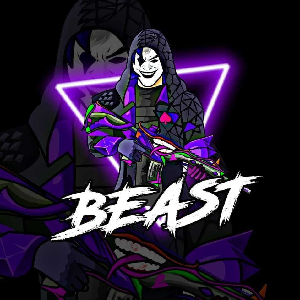 PUBG Joker, neon purple, grinning mask, SD Desktop Wallpaper