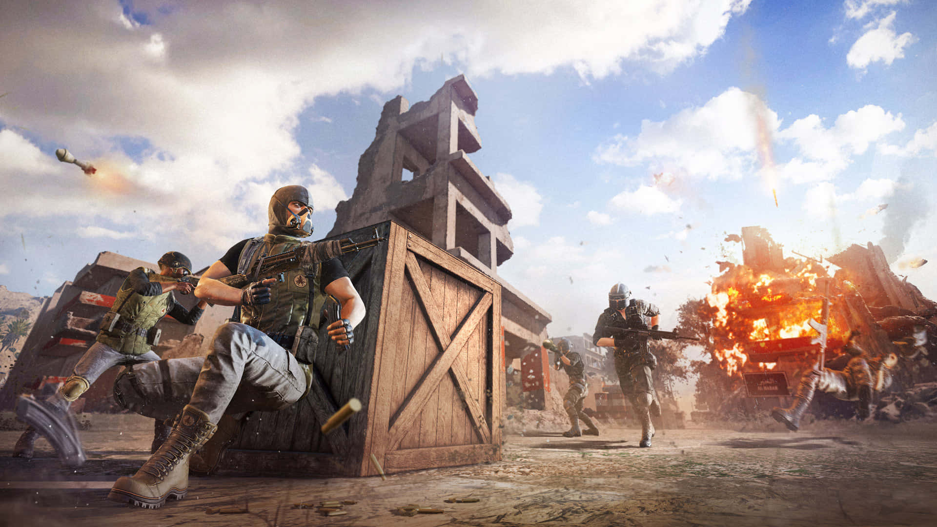 PUBG, 1920x1080, tactical gear, Full HD Desktop Wallpaper