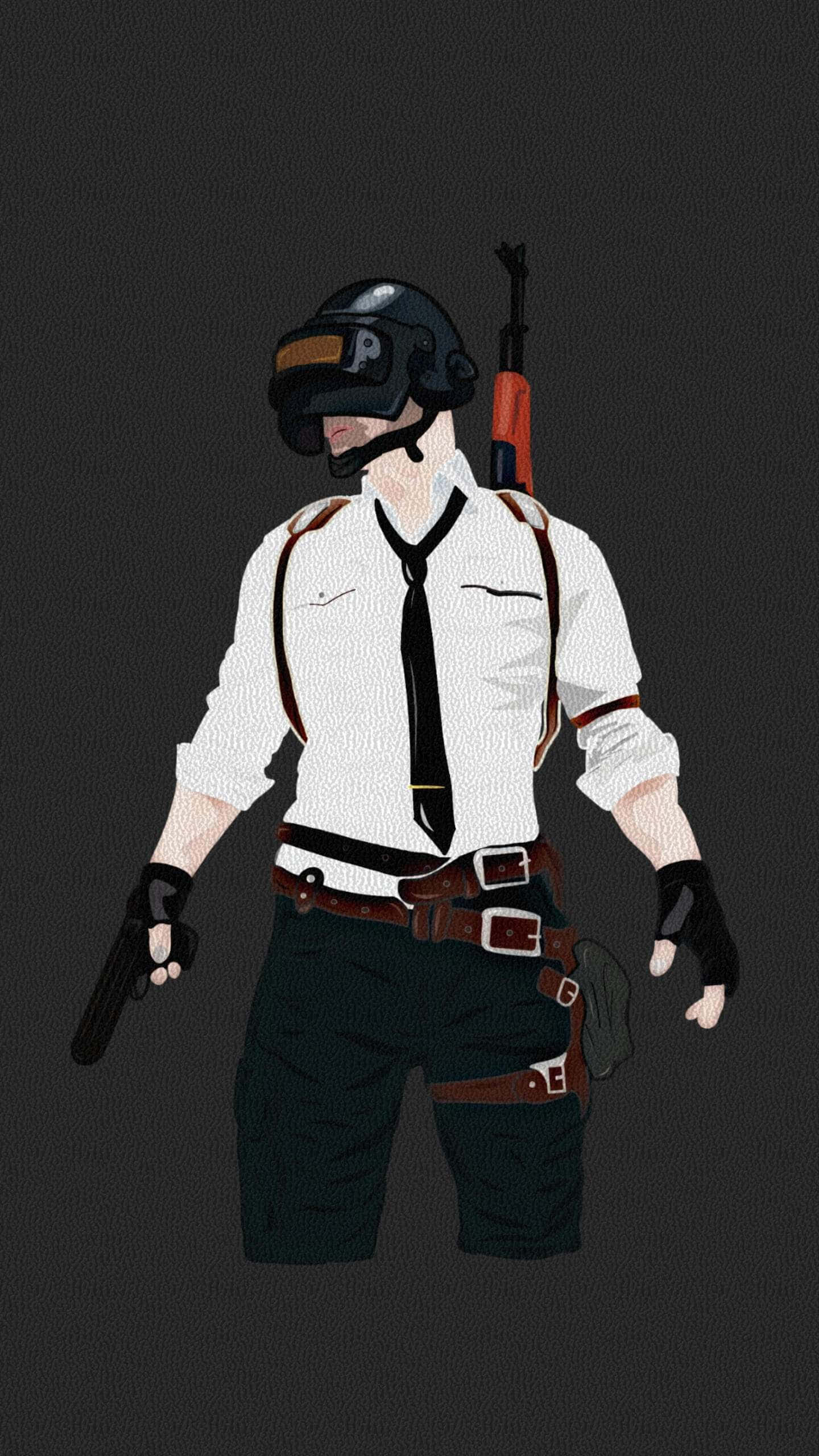 Pubg Mobile, white shirt, helmet, 2K Phone Wallpaper