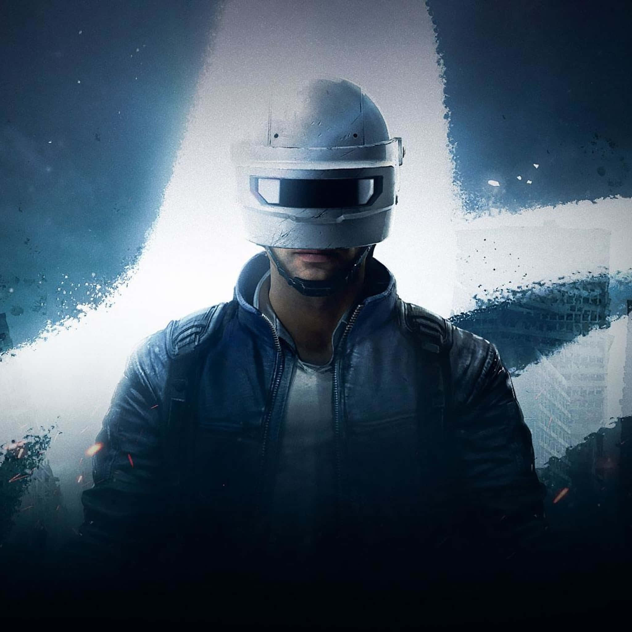 Pubg New State, helmet guy, futuristic helmet, Full HD Desktop Wallpaper