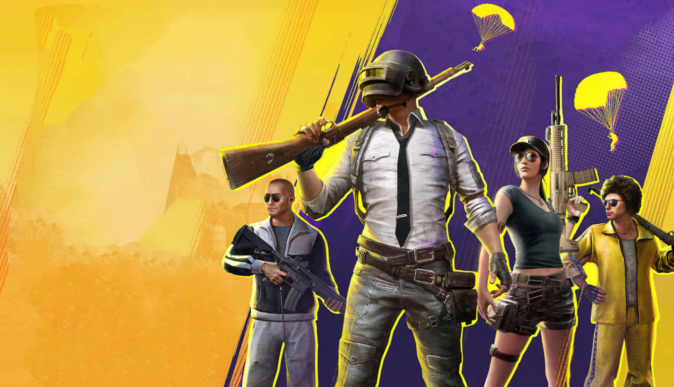 PUBG Season 17, combat gear, parachutes, HD Desktop Wallpaper