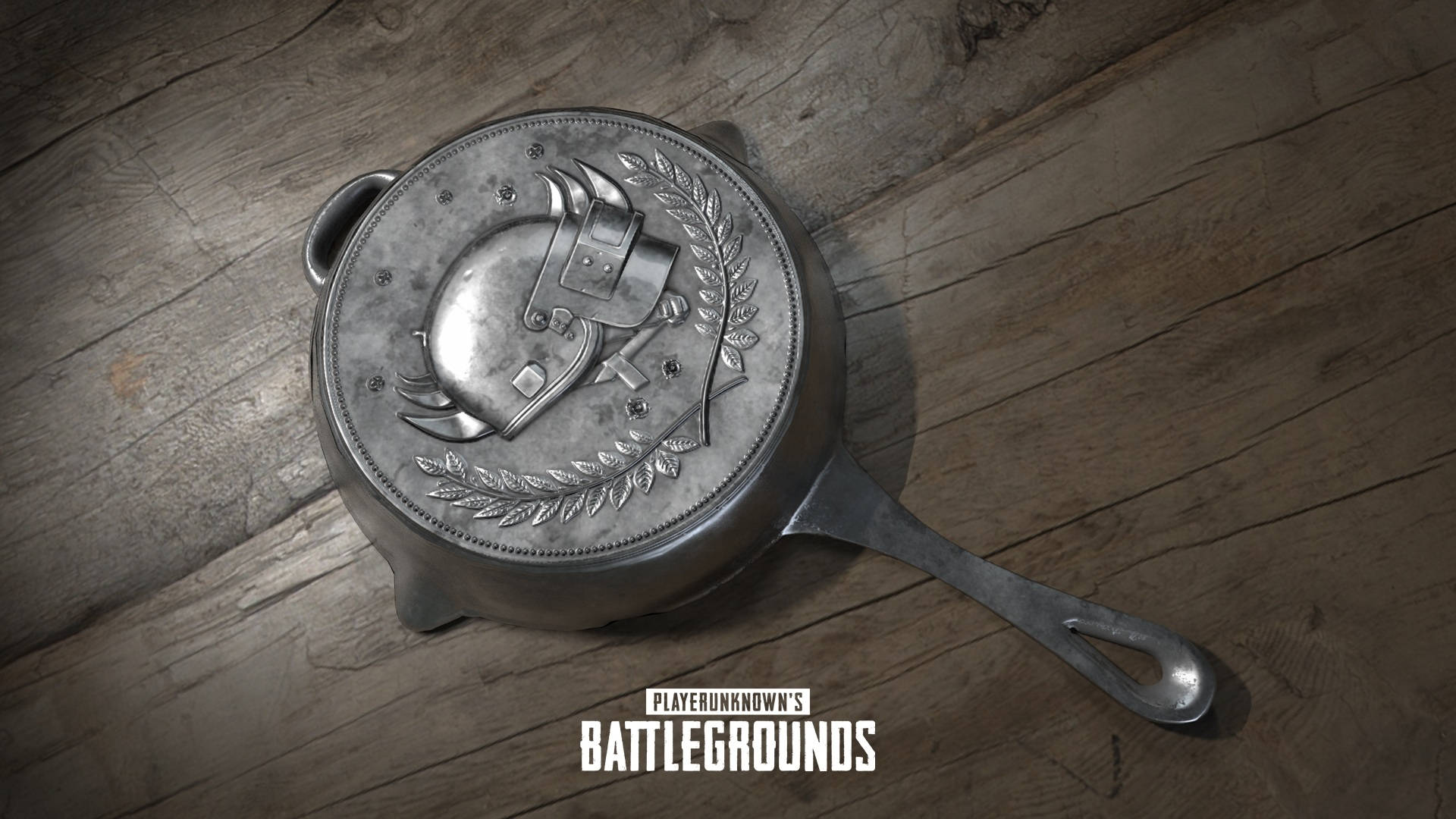 PUBG, frying pan, metallic, Full HD Desktop Wallpaper