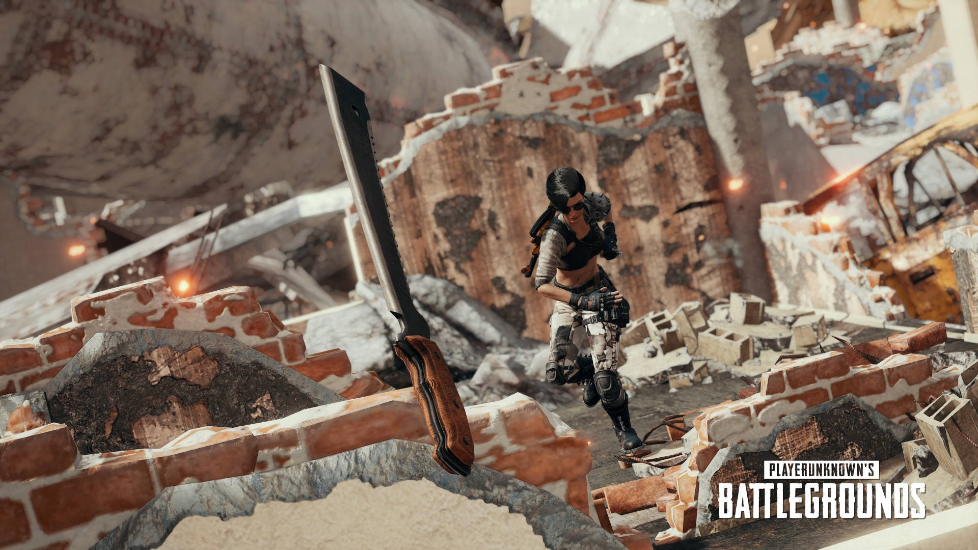 PUBG Thumbnail, badass woman, female soldier, Full HD Desktop Wallpaper