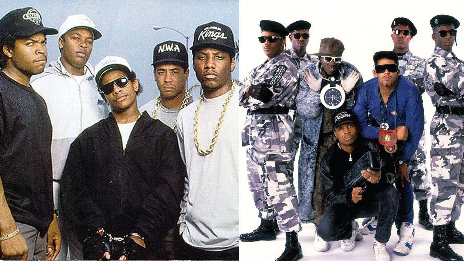 N.W.A., Public Enemy, hip-hop groups, HD Desktop Wallpaper