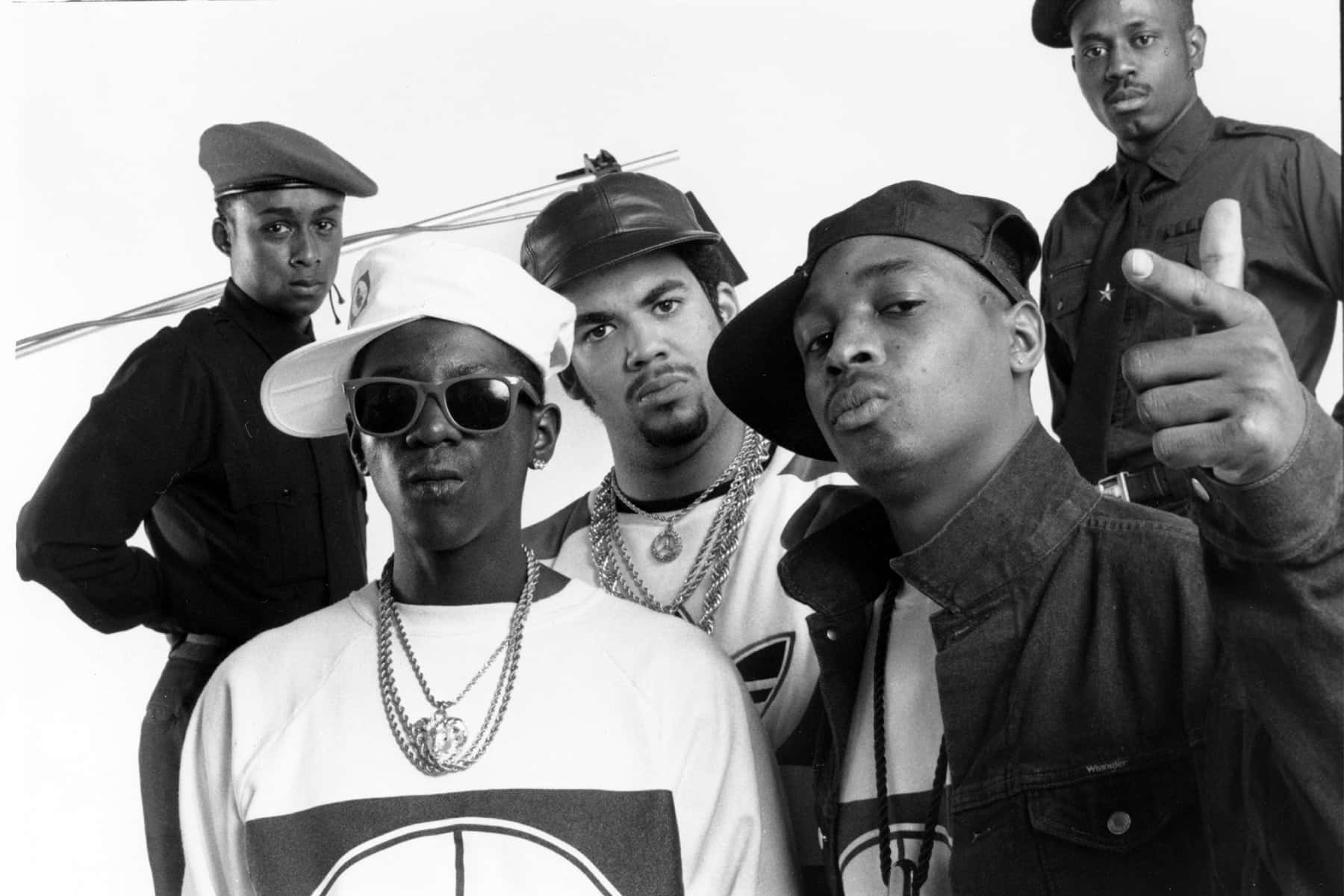Public Enemy, black and white photo, streetwear, HD Desktop Wallpaper