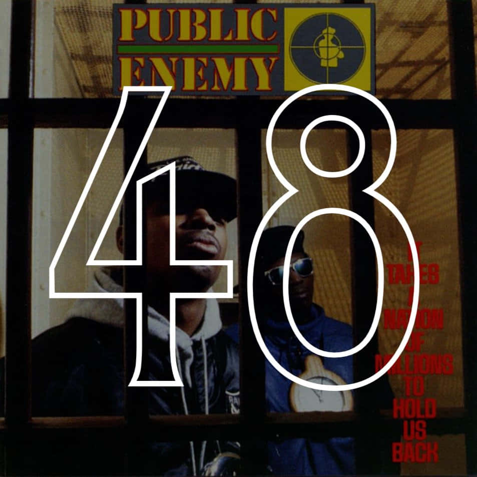 Public Enemy, album cover, number 48, SD Desktop Wallpaper
